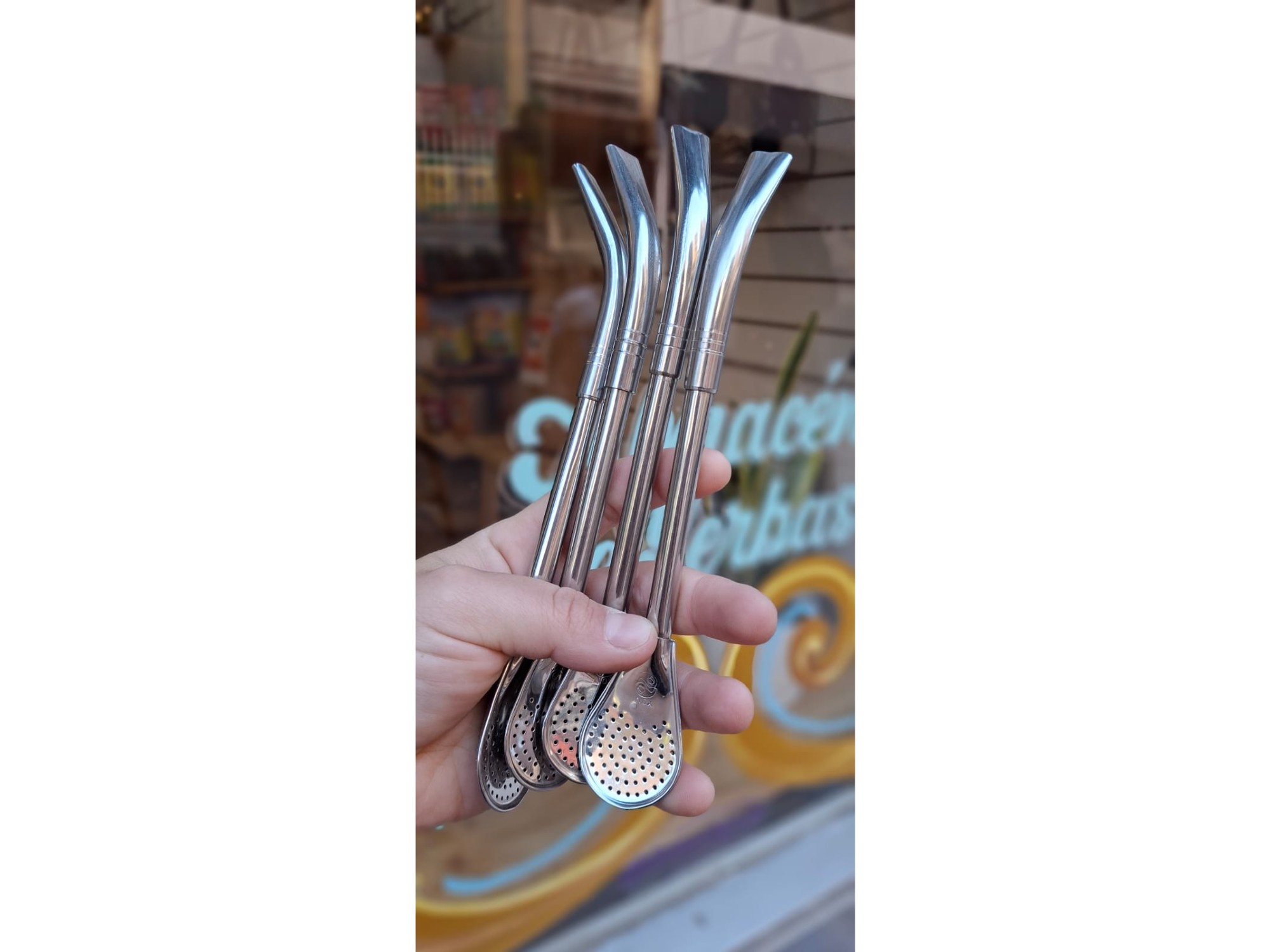 BOMBILLAS ACERO PICO LORO