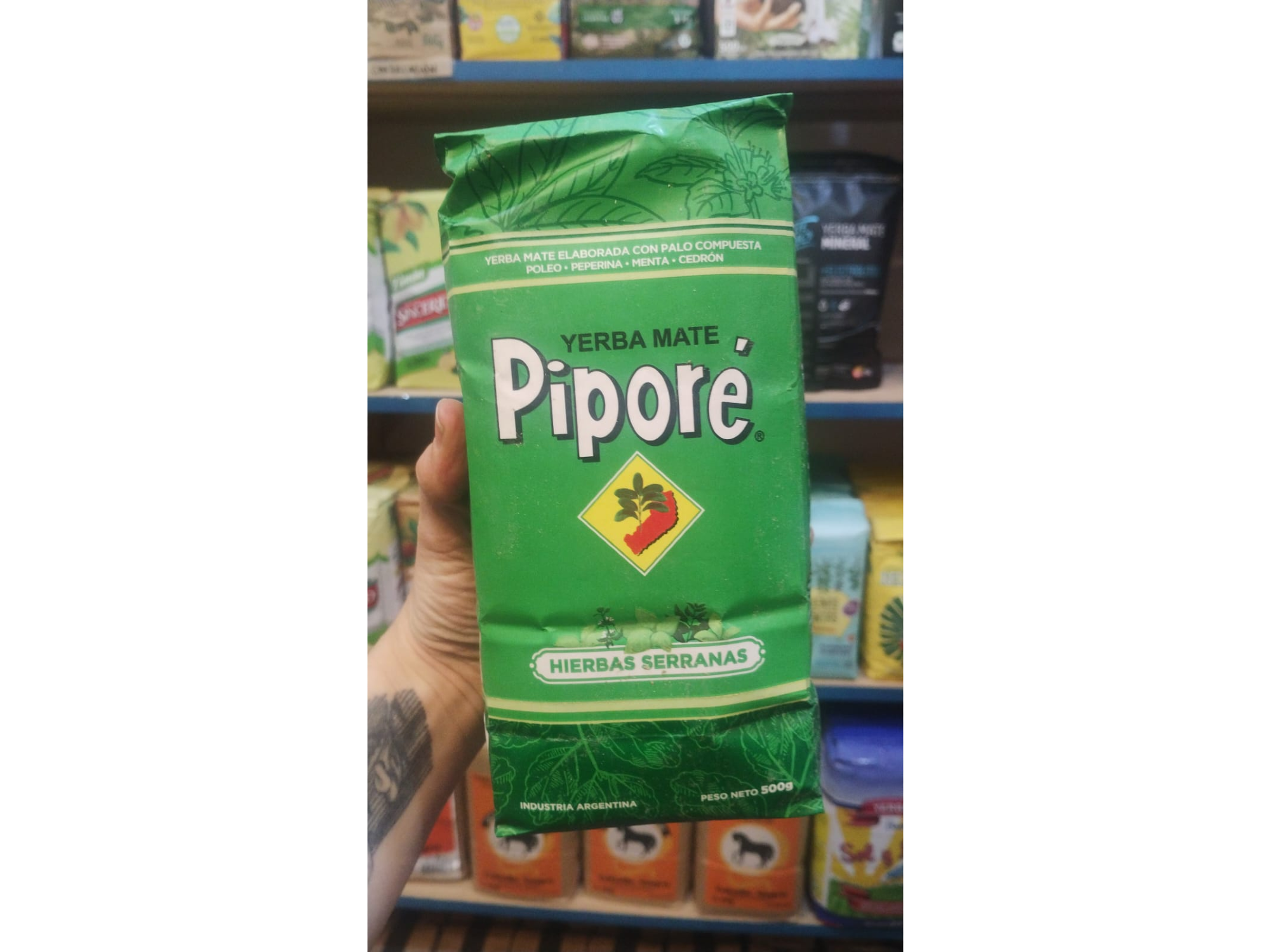 Piporé hierbas