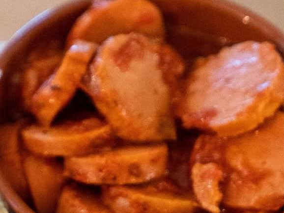 Cazuela de snack alemán