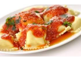 Ravioles +salsa a eleccion