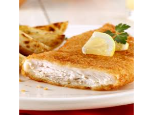 Mila de pollo simple + guarnición