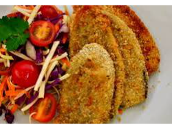 Milanesa de Berenjena + guarniccion