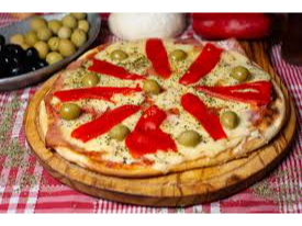 1 Muzza y 1 ja  y Morron