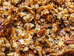 GRANOLA PROTEICA CON PASTA DE MANI