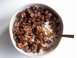 GRANOLA PROTEICA DE CHOCOLATE