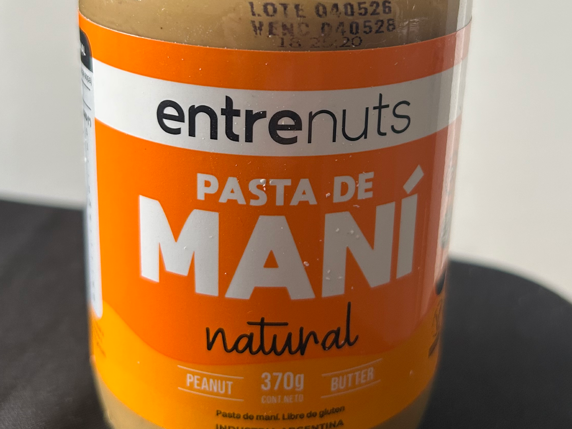 Pasta de Maní Entrenuts Clásica