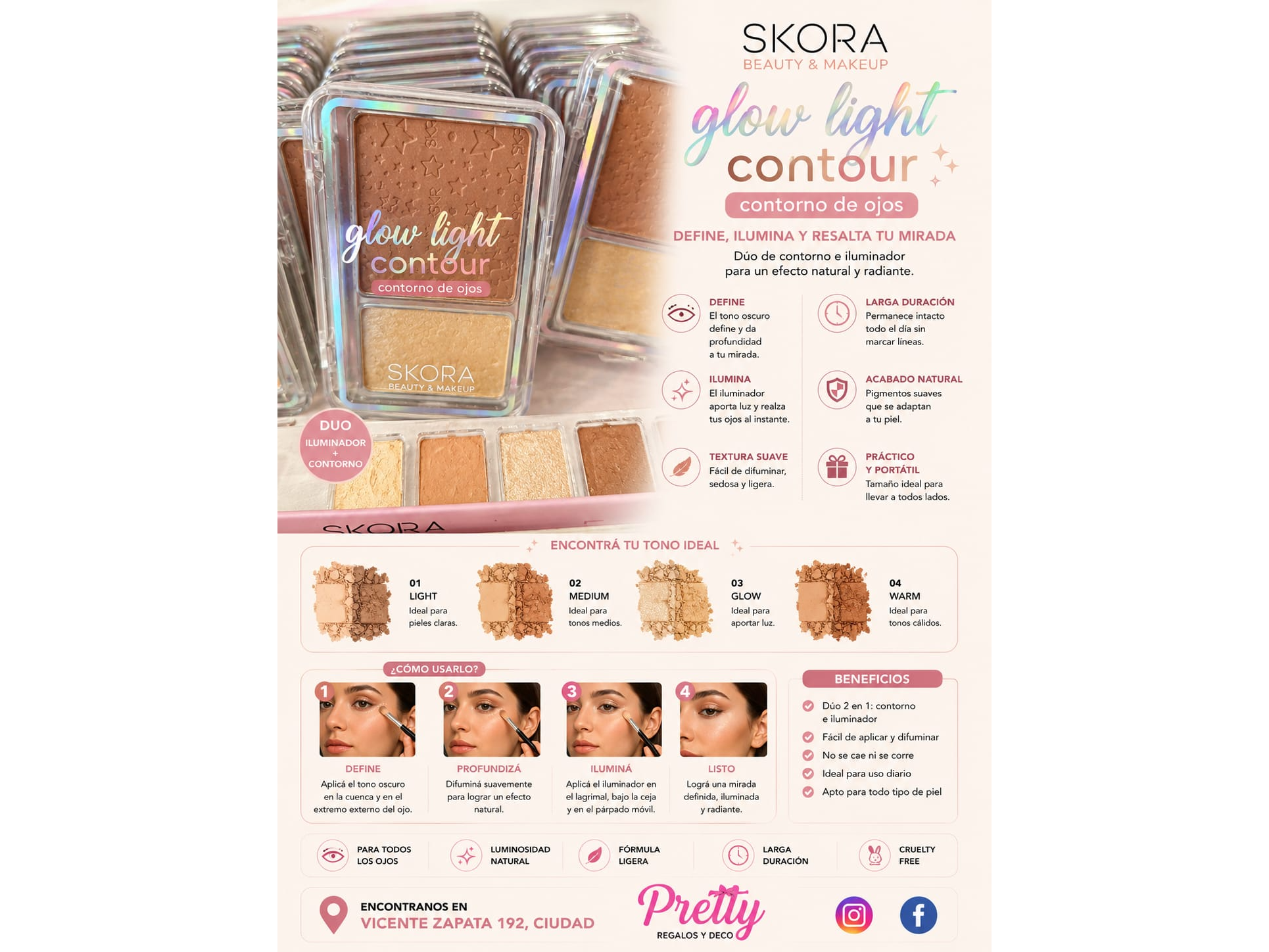 Dúo SKORA Glow Light Contour