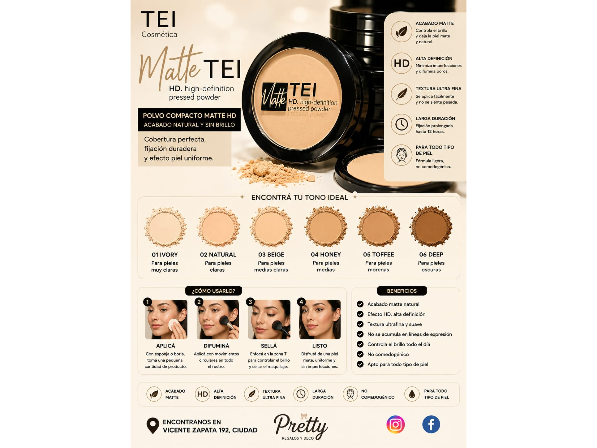 Matte TEI HD".