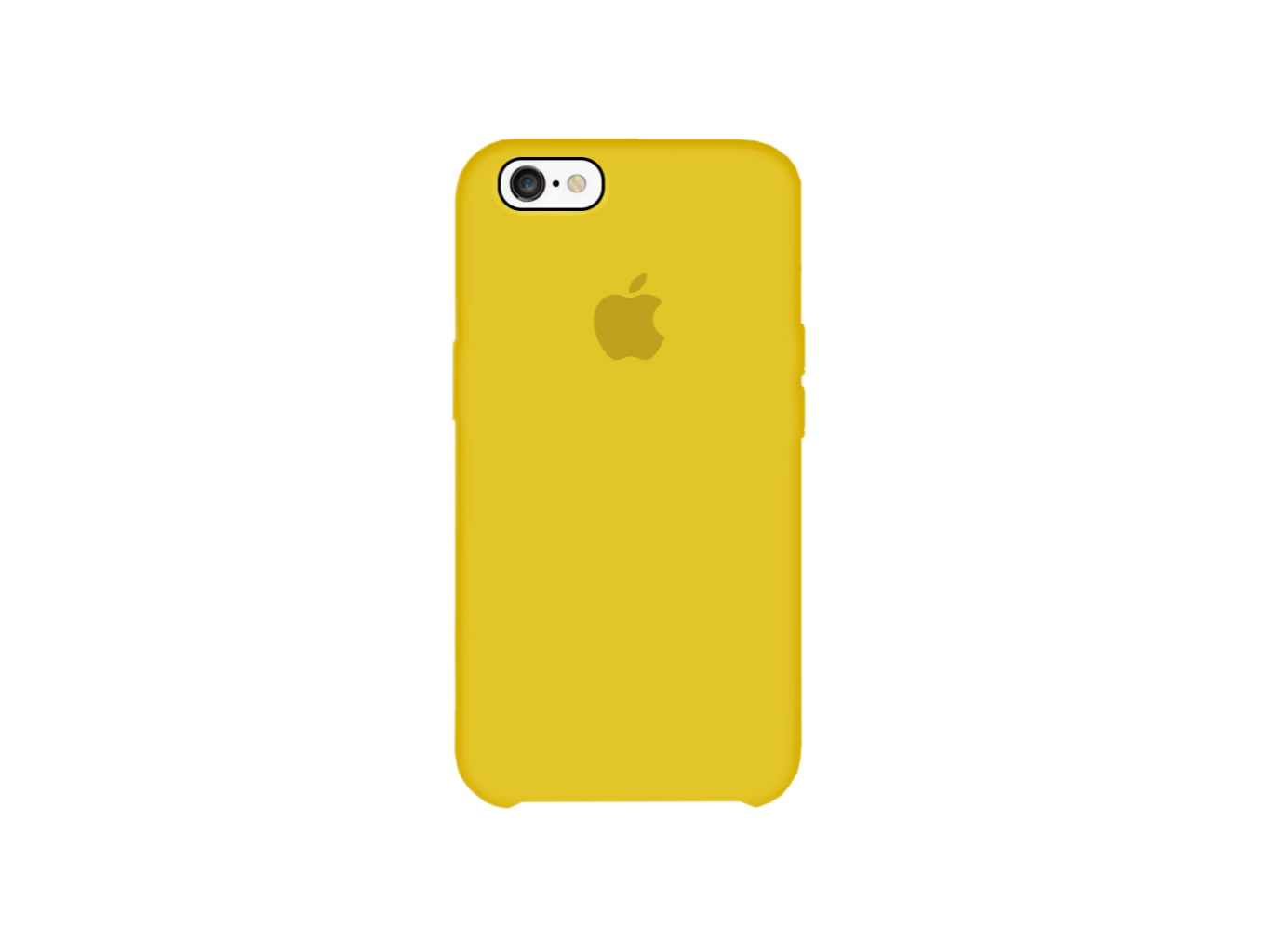 Funda Silicone Case iPhone 6/6s - Amarilla