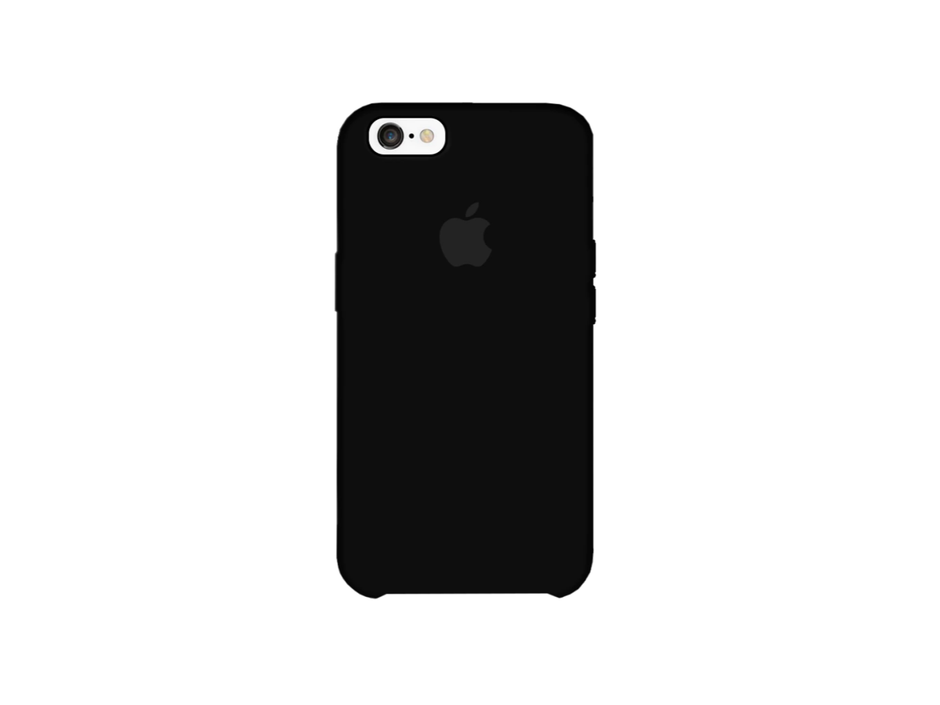 Funda Silicone Case iPhone 6/6s - Negra