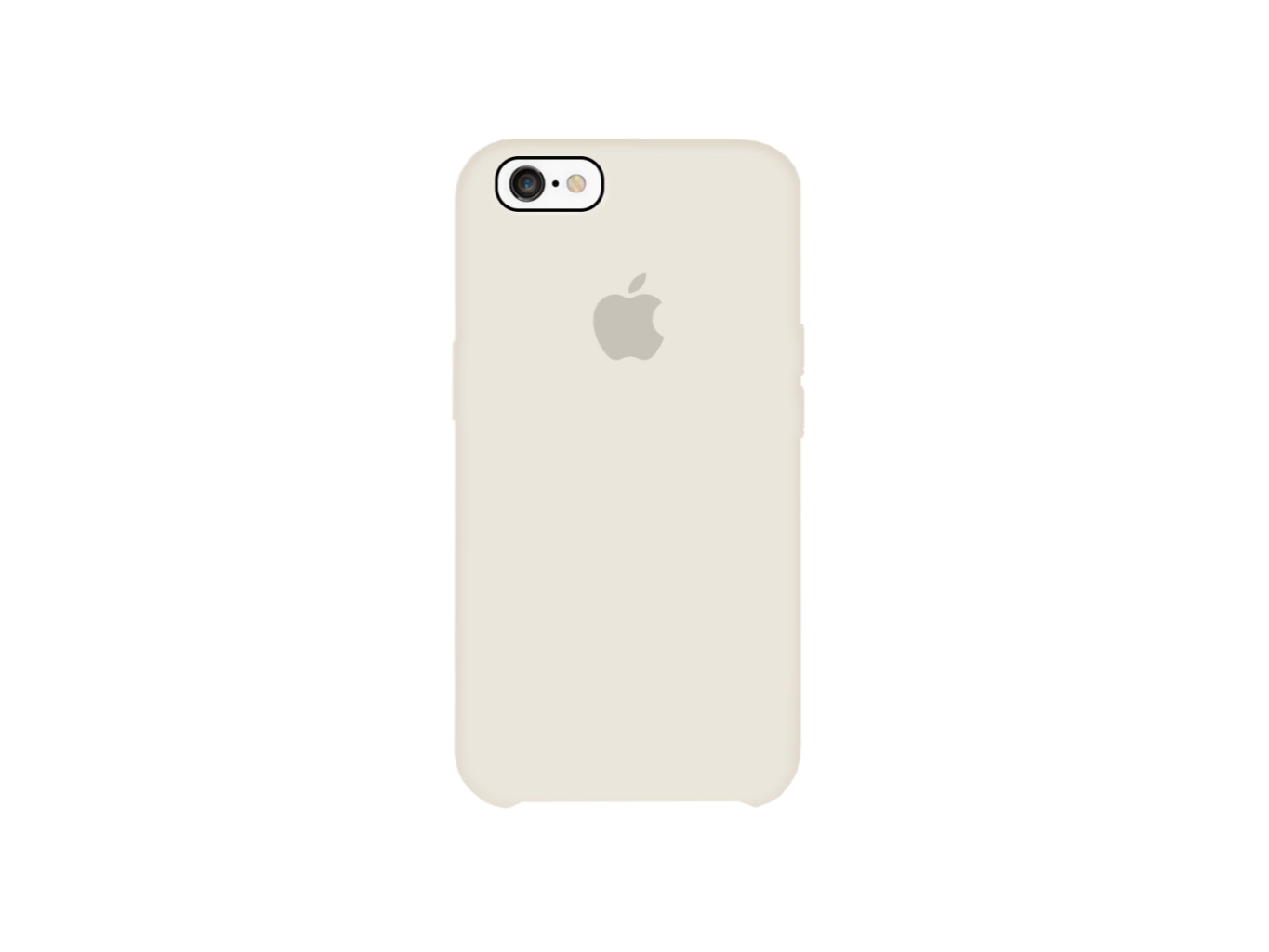 Funda Silicone Case iPhone 6/6s - Blanca