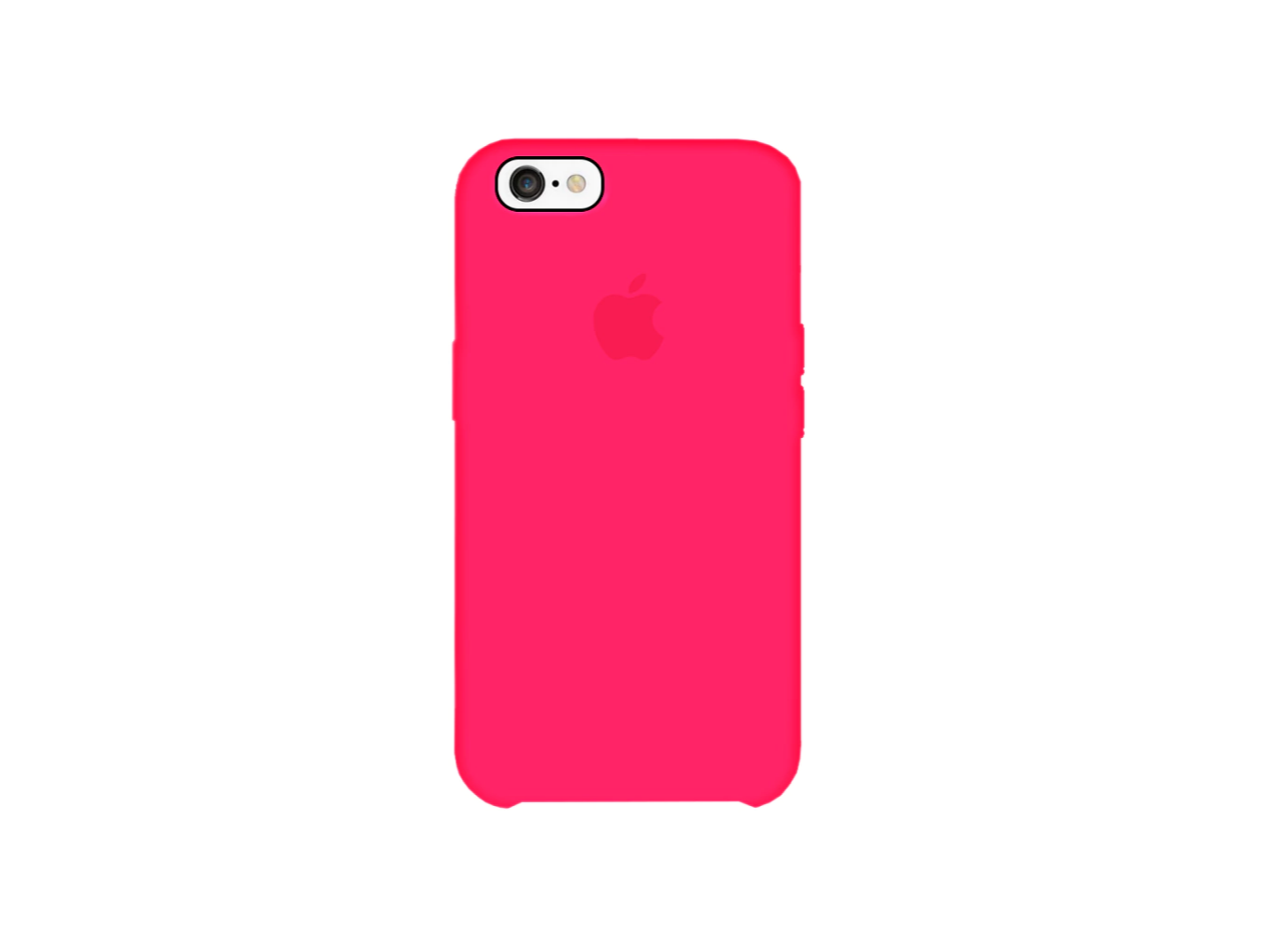 Funda Silicone Case iPhone 6/6s - Fucsia