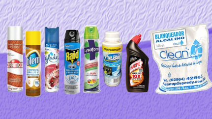 AEROSOLES y LIMPIADORES