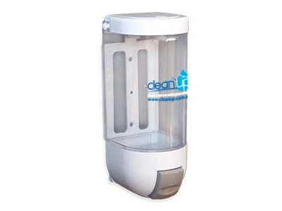 DISPENSER JABON LIQUIDO (alcohol gel, etc.) 500cc ACRILICO traslucido