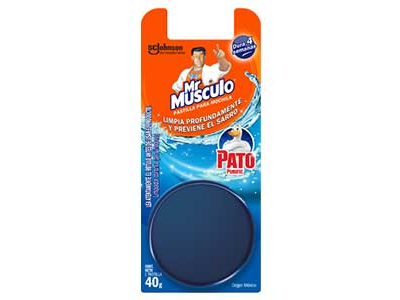 Pastilla para MOCHILA x 1 u MR. MUSCULO PATO PURIFIC