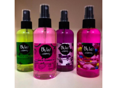 AROMATIZANTE para auto c/atomizador 60 cc x 1 u OH LA!