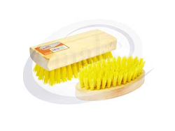 CEPILLO PARA ROPA madera MAKE x 3 unidades