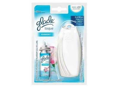 AROMATIZANTE para ambiente TOQUE GLADE difusor + repuesto x 1 u
