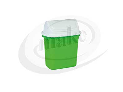 CESTOS CON TAPA BASCULANTE 6 lts. rectangular