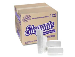 TOALLA VALOT BLANCA PREMIUM 4 paneles caja 10 x 250 - 2500 u/
