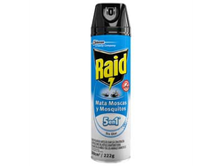 INSECTICIDA RAID AEROSOL 360 CC moscas y mosq. SIN OLOR