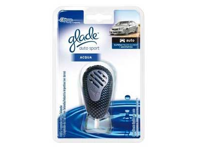 AROMATIZANTE para auto GLADE AUTO SPORT 7 ml FULL + repuesto