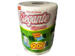 ELEGANTE rollo de cocina 200 paños pack 1 u/