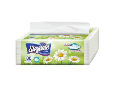 PAÑUELOS DESCARTABLES - Pack 100 u/ TRIPLE hoja ELEGANTE
