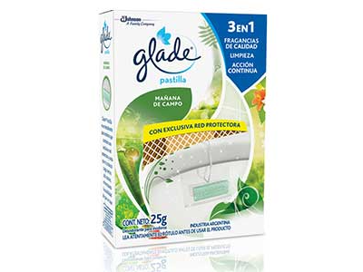 Pastilla para inodoros GLADE