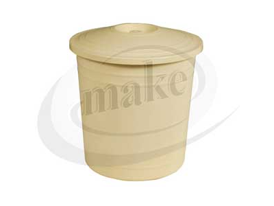 CESTOS CON TAPA 12 lts. Redondo