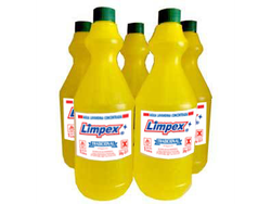 LAVANDINA PACK 10 x 1 lt. TRADICIONAL LIMPEX 30 g cl/lt.