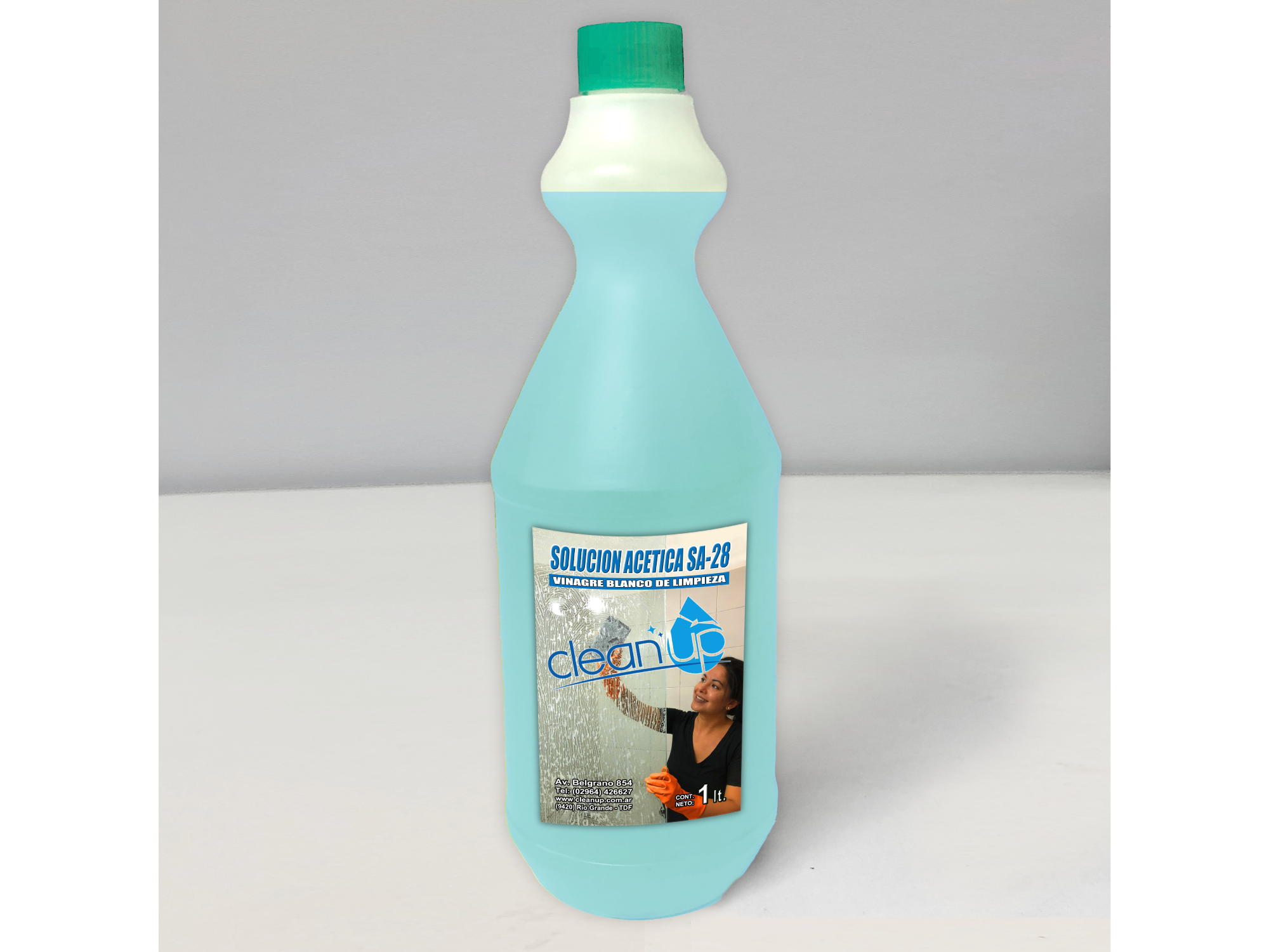 VINAGRE DE LIMPIEZA - SOLUCION ACETICA SA-28   X 1 LT.