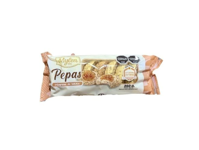 Pepas Integrales con Semillas sabor Batata