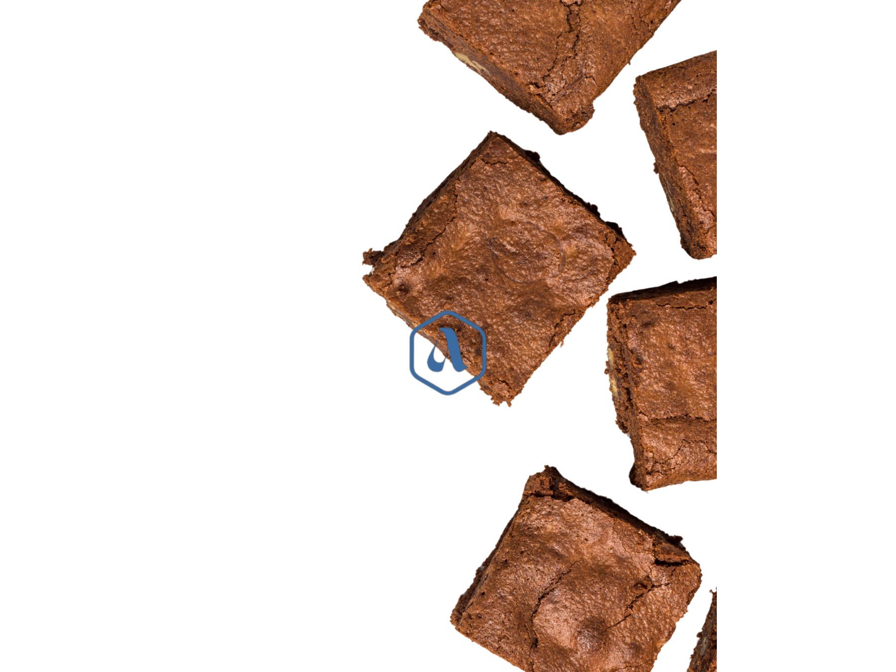 Brownie con dulce de leche y merengue