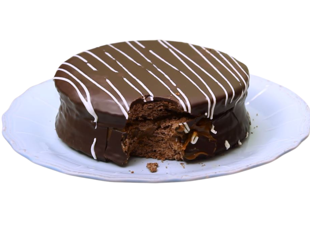 Alfajor gigante 20 cm de diametro