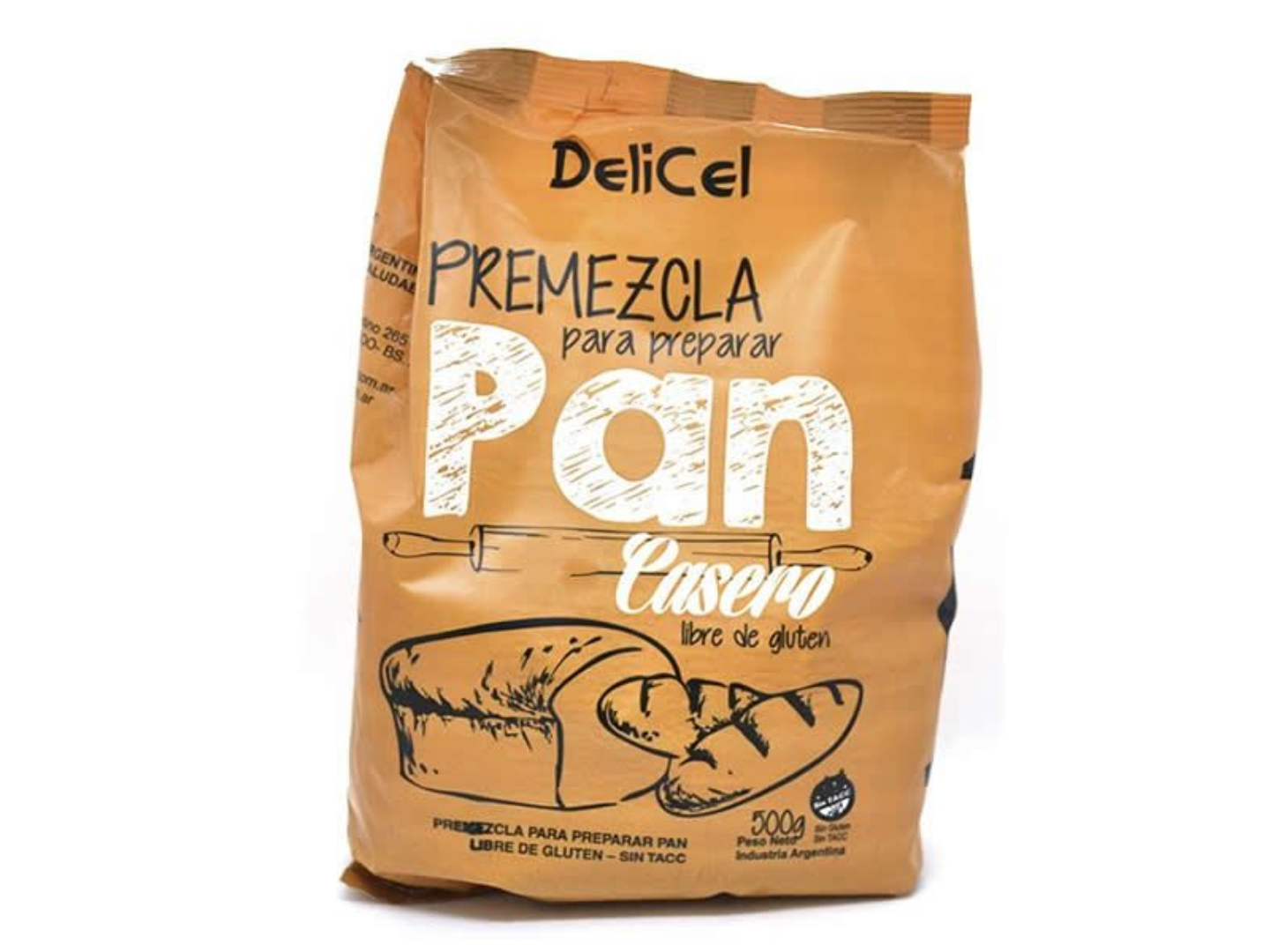 PREMEZCLA DELICEL x 500GS PAN