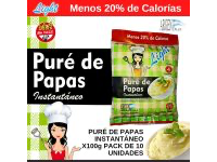 PURE DE PAPA Instantáneo LIGHT x100gs Argendiet
