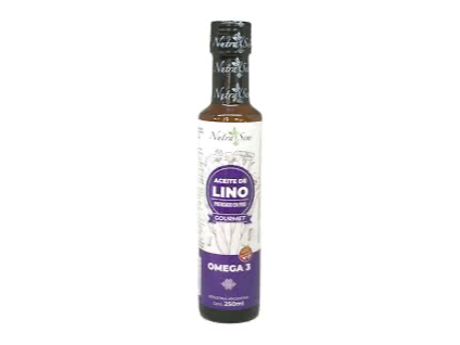 Aceite de Lino Gourmet x 250 cc (NutraSem) envase Vidrio