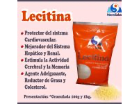 LECITINA de SOJA Granulada x 100gs