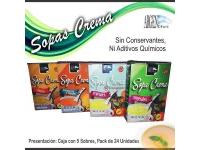 SOPA Crema x 5 sobres (s/TACC) Argendiet (Varios sabores)