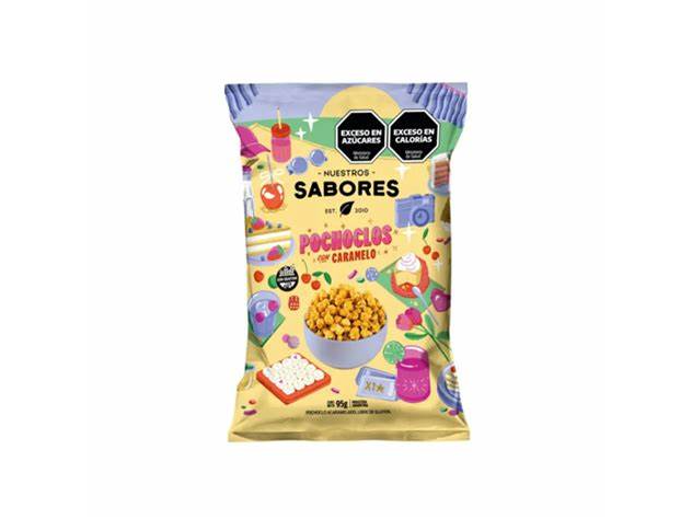 POCHOCLOS con CARAMELO x 95gs (Nuestros Sabores)