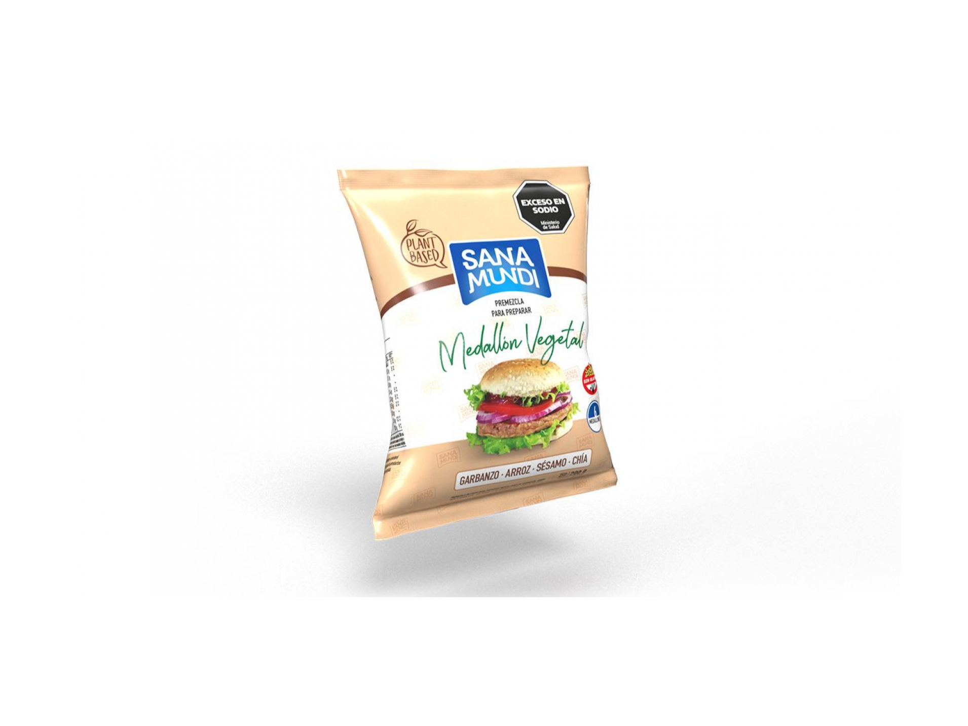 Premezcla para HAMBURGUESA VEGETAL x 200gs (SANA MUNDI)