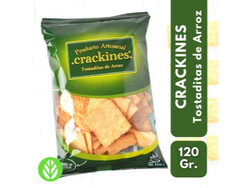 CRACKINES (Tostaditas de Arroz) x 120gs
