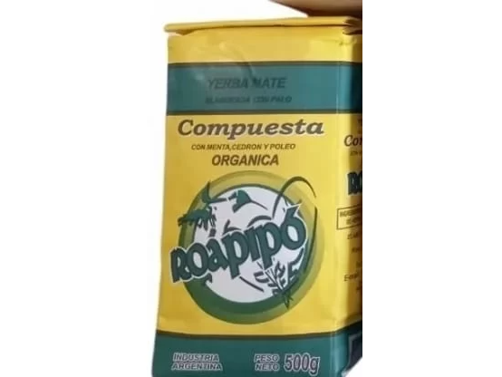 Yerba ROAPIPO Compuesta (ORGANICA) x 500gs
