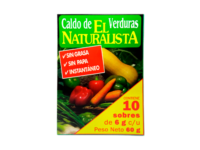 Caldos con Verduras Deshidratadas SIN GRASA (El Naturalista)