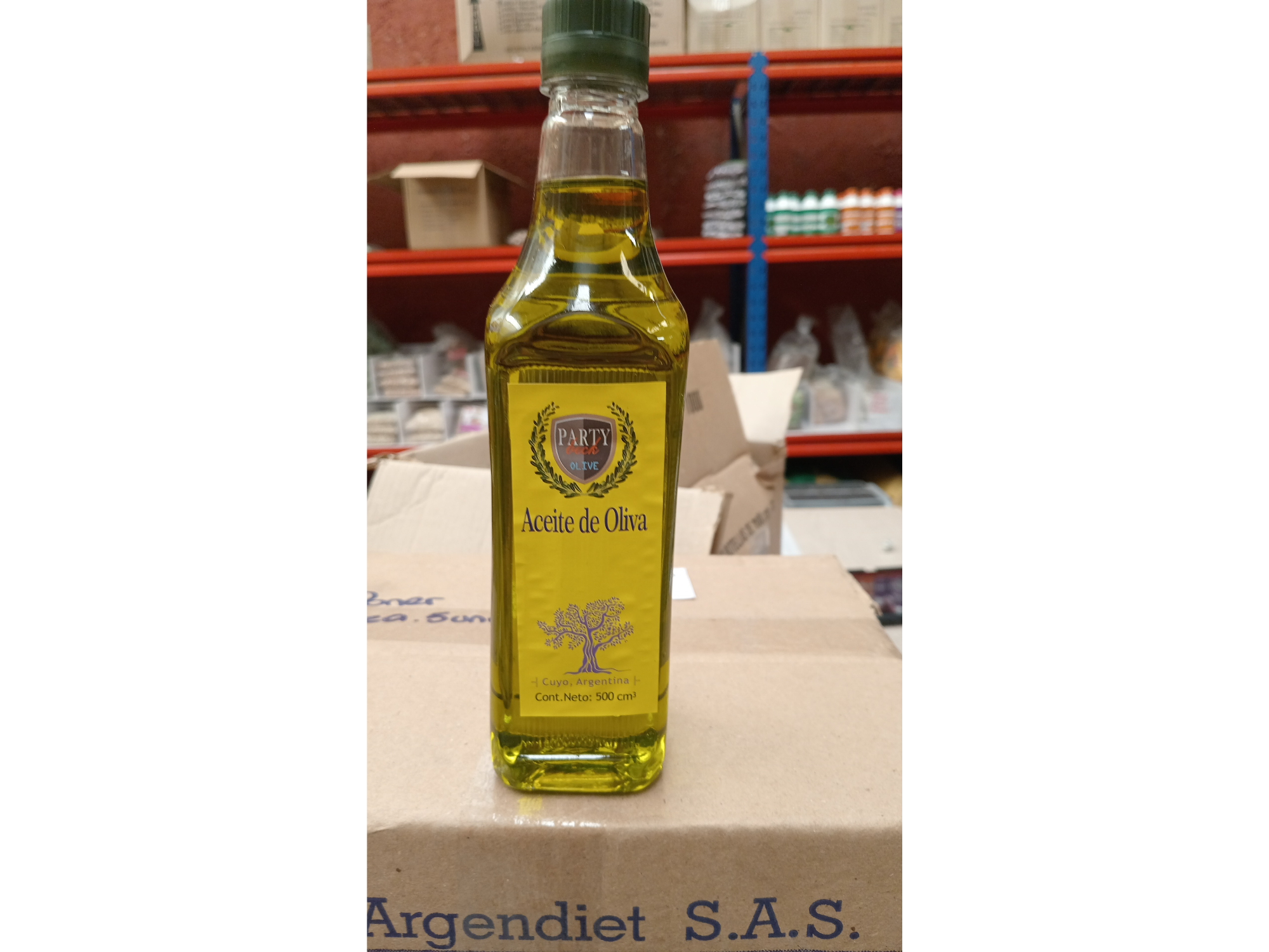 Aceite de Oliva Party Beck x 500cm (env. Pet)