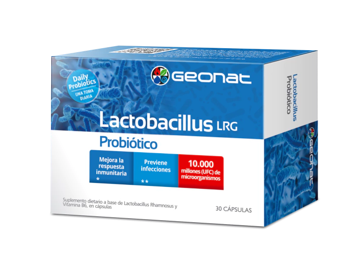 Probioticos Lactobacillus Geonat 30caps
