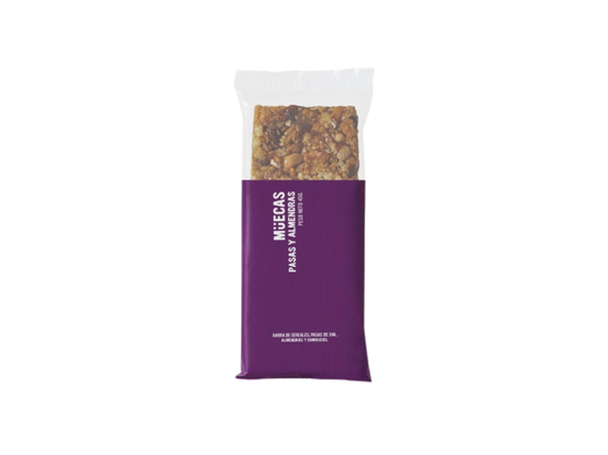 Barrita Muecas Pasas y Almendras 45gr