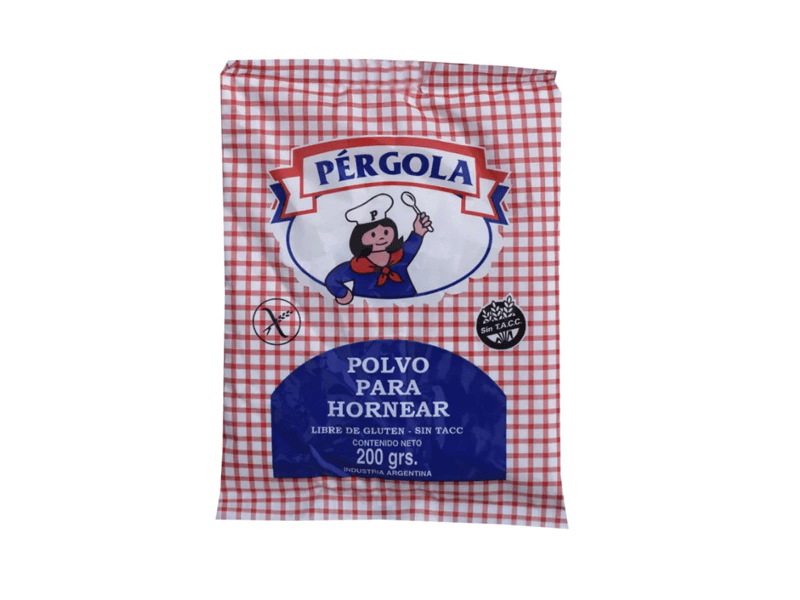 Polvo de Hornear Sin Gluten Pergola 200g