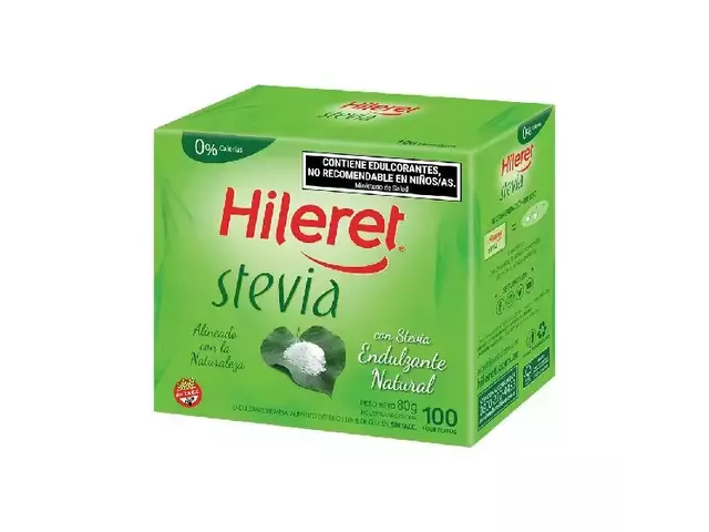 Stevia en polvo Hileret 100 sobres